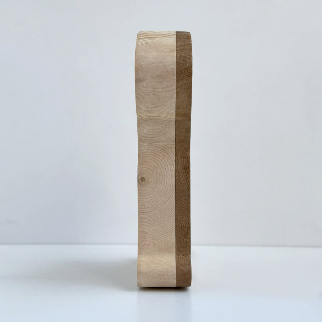 Solid Cirmolo Wood Light - Bark 03 - Premium Handcrafted Design - Made in Italy