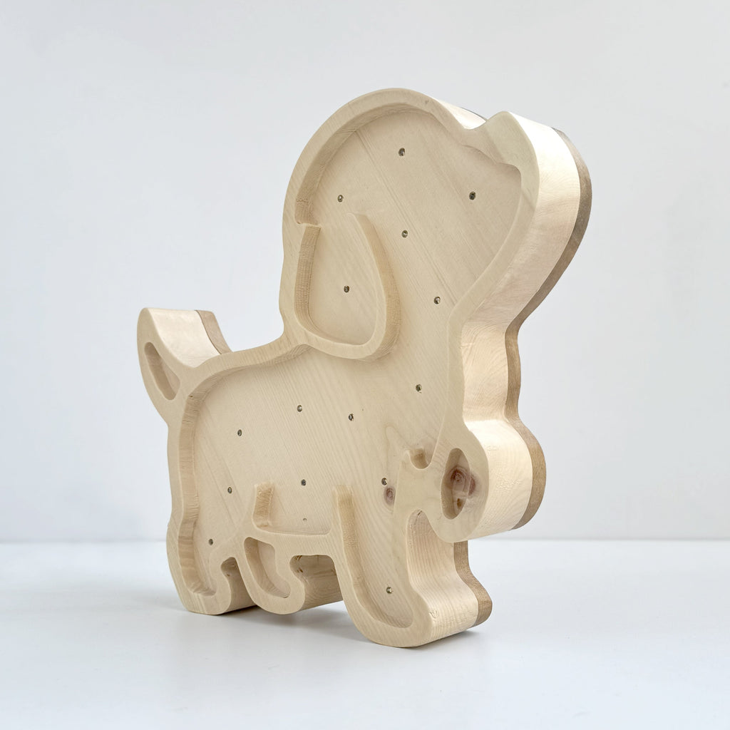 Solid Cirmolo Wood Light - Bark 01 - Premium Handcrafted Design - Made in Italy